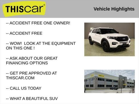 Used 2022 Ford Explorer ST w/ Equipment Group 401A image 9