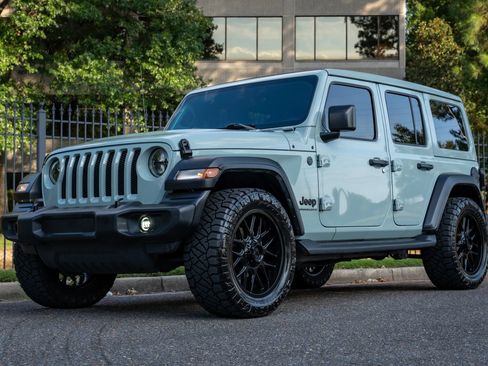 Used 2023 Jeep Wrangler Unlimited Sport w/ Sun And Sound Package AWD/4WD image 1