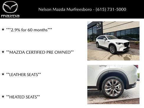 Certified 2024 MAZDA CX-90 3.3 Turbo w/ Premium Plus Pkg AWD/4WD image 41