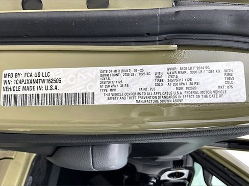 New 2026 Jeep Wrangler Sport image 11