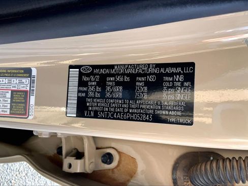 Used 2023 Hyundai Santa Cruz SEL w/ Activity Package image 37