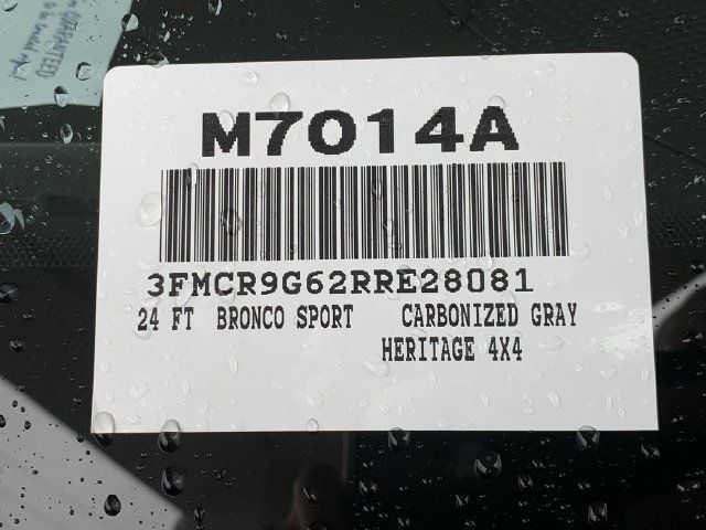 Used 2024 Ford Bronco Sport Heritage w/ Heritage Convenience Package AWD/4WD image 47