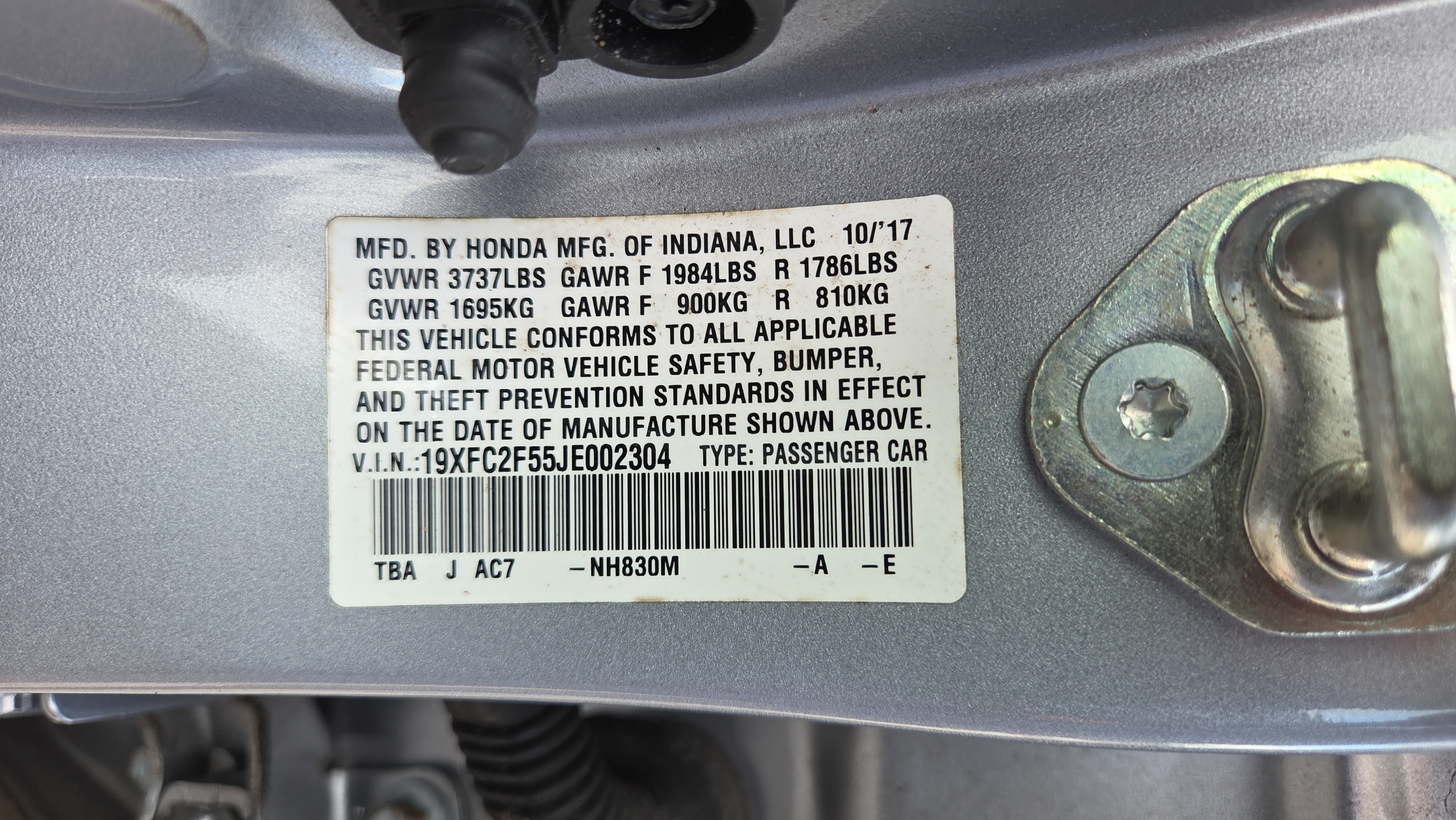 Used 2018 Honda Civic LX image 24
