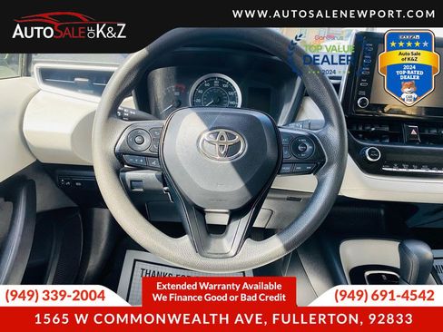 Used 2020 Toyota Corolla LE w/ Carpet Mat Package (TMS) FWD image 23