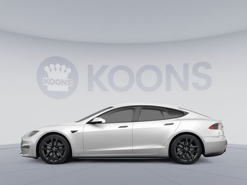 Used 2021 Tesla Model S Plaid AWD/4WD image 2