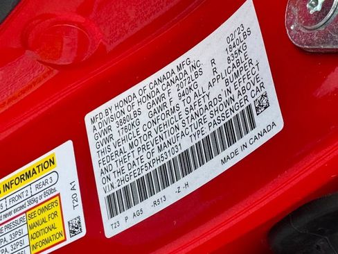 Used 2023 Honda Civic Sport image 33