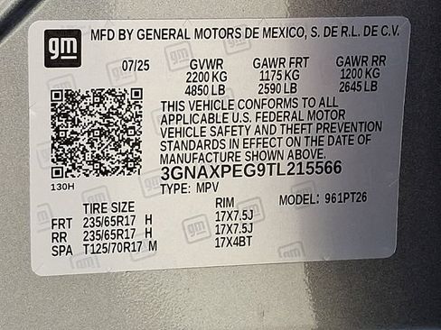Used 2026 Chevrolet Equinox LT w/ Convenience Package II AWD/4WD image 28