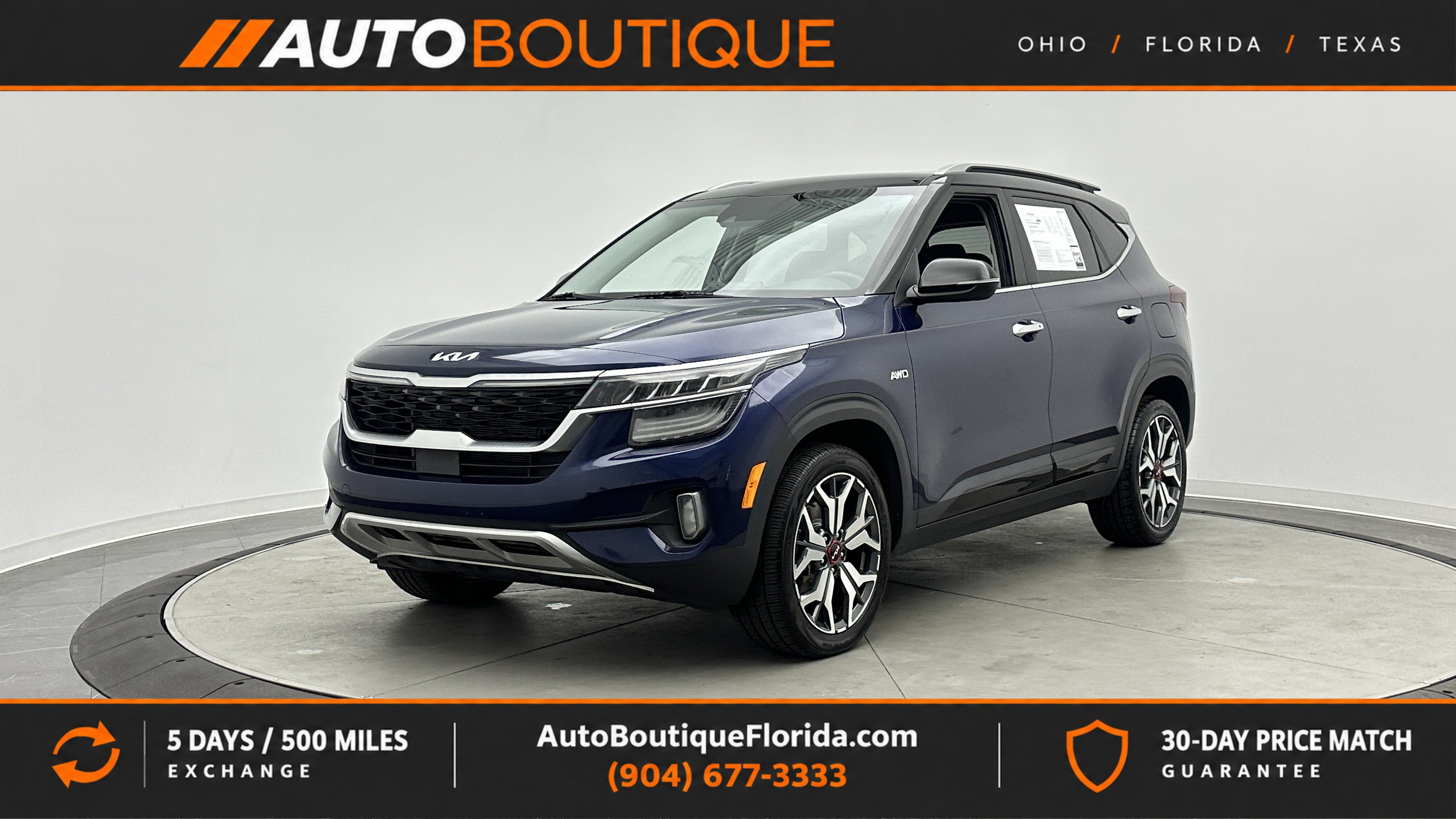 Used 2023 Kia Seltos SX AWD/4WD image 1