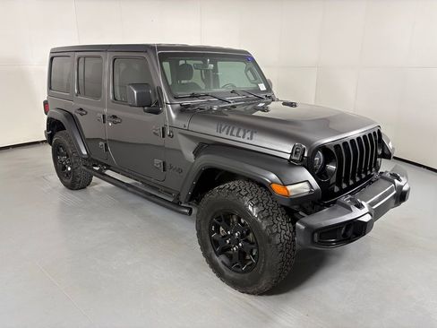 Used 2021 Jeep Wrangler Unlimited Sport AWD/4WD image 2