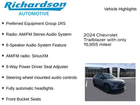 Used 2024 Chevrolet TrailBlazer RS image 10