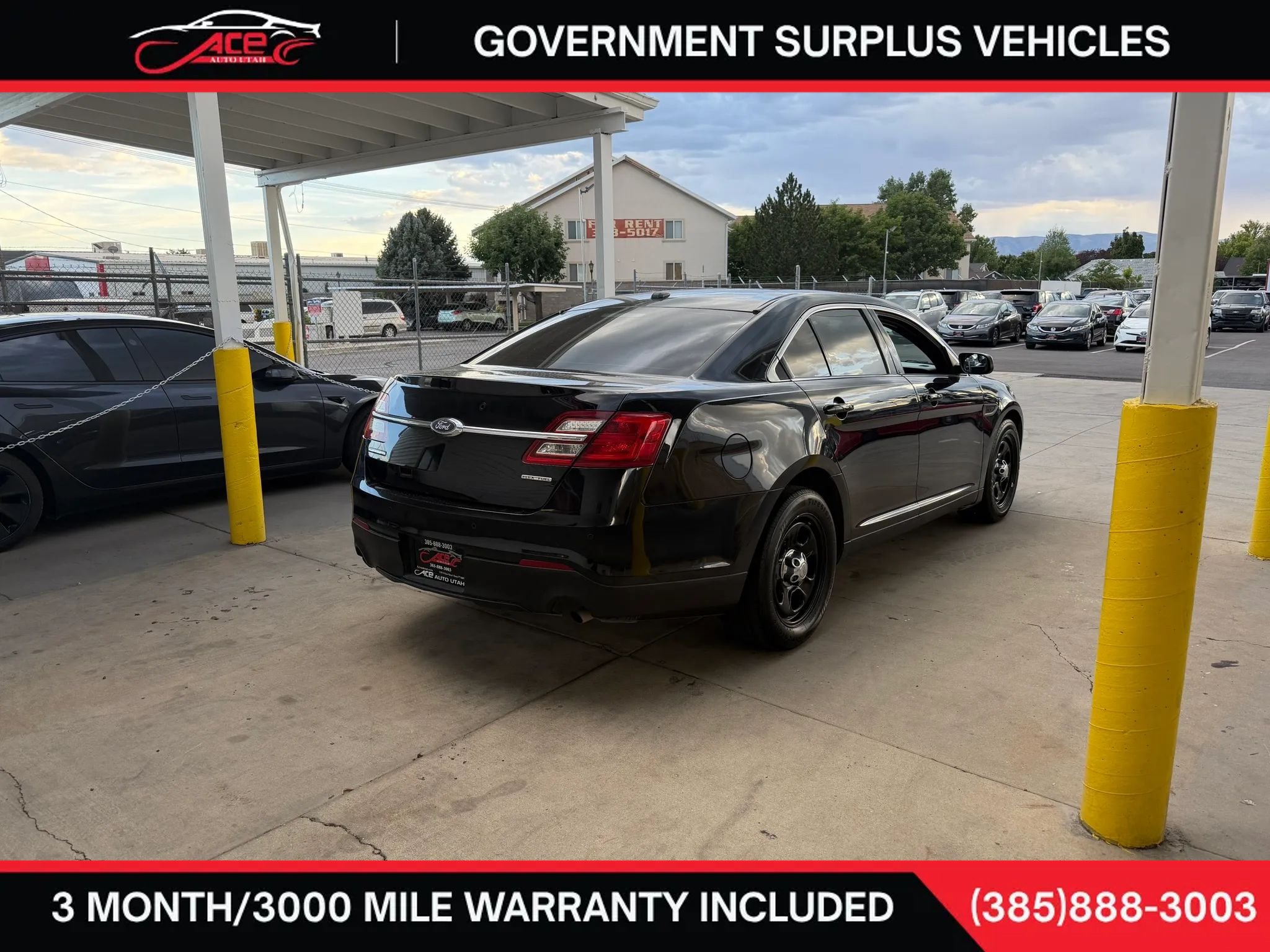 Used 2019 Ford Taurus Police Interceptor w/ Ultimate Wiring Package FWD image 8