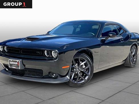 Used 2022 Dodge Challenger R/T w/ Blacktop Package RWD image 1