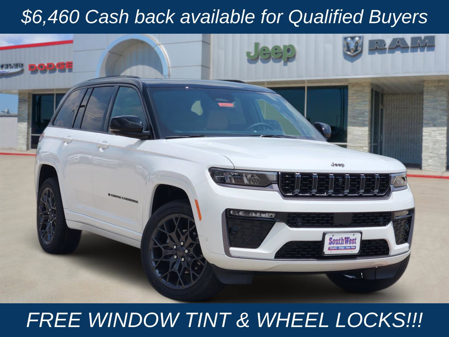 New 2026 Jeep Grand Cherokee Summit w/ Obsidian Package AWD/4WD 360° Tour