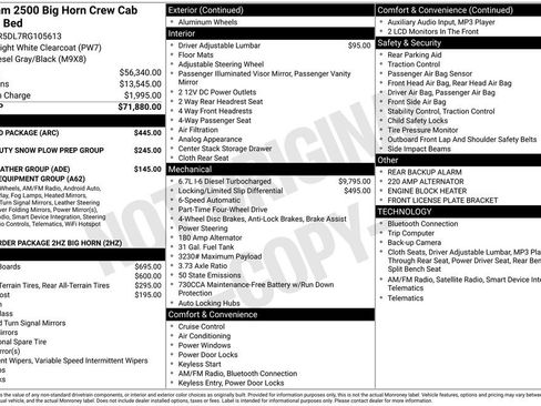 Used 2024 RAM 2500 Big Horn w/ Off Road Package image 3