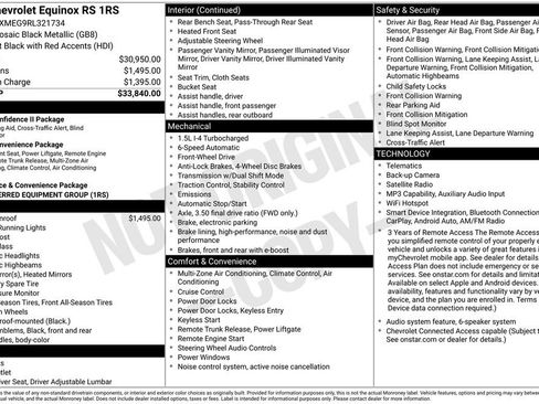 Used 2024 Chevrolet Equinox RS FWD image 5
