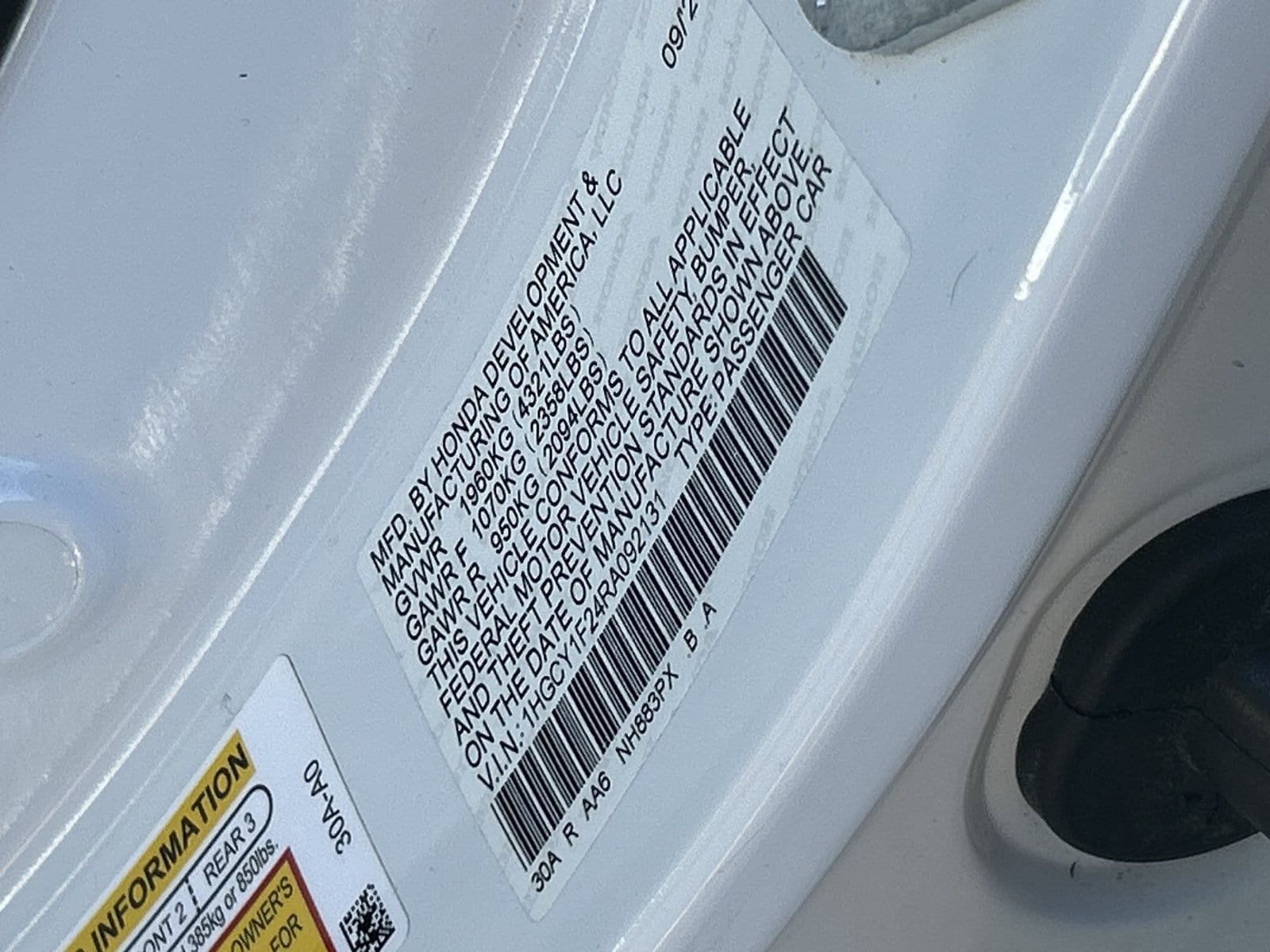 Certified 2024 Honda Accord LX image 32