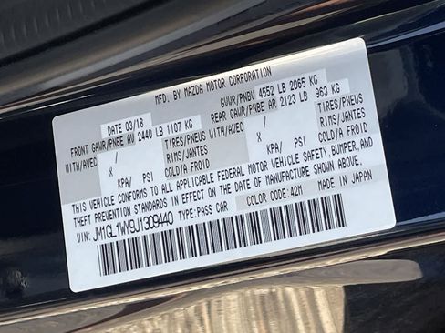 Used 2018 MAZDA MAZDA6 Grand Touring Reserve FWD image 34