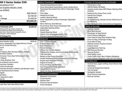 Used 2025 BMW 530i image 3