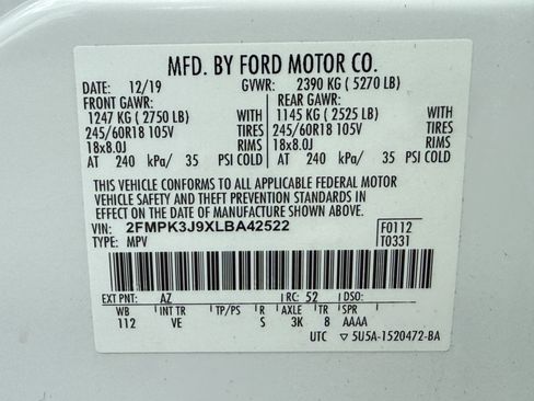 Used 2020 Ford Edge SEL w/ Convenience Package FWD image 35