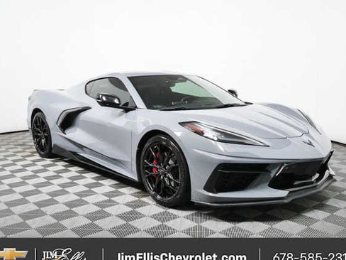 Used 2024 Chevrolet Corvette Stingray Preferred Cpe w/ Stealth Interior Trim Package RWD image 1