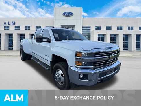 Used 2015 Chevrolet Silverado 3500 LTZ w/ Duramax Plus Package AWD/4WD image 3