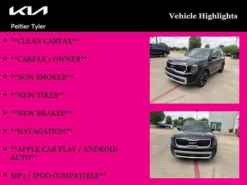 Certified 2023 Kia Telluride EX w/ EX Captain's Chair Package FWD image 12