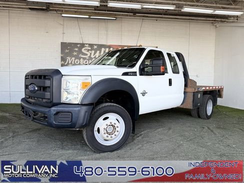 Used 2014 Ford F550 4x4 SuperCab Super Duty w/ Power Equipment Group image 1