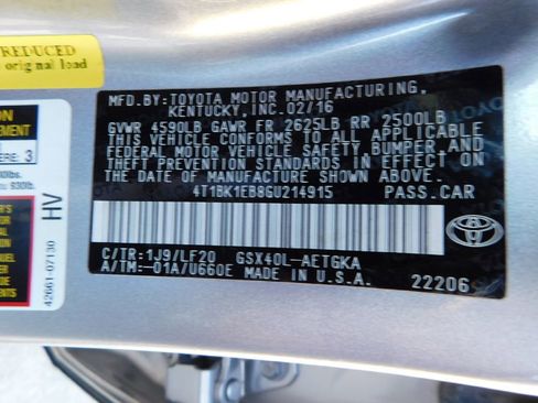 Used 2016 Toyota Avalon XLE FWD image 20