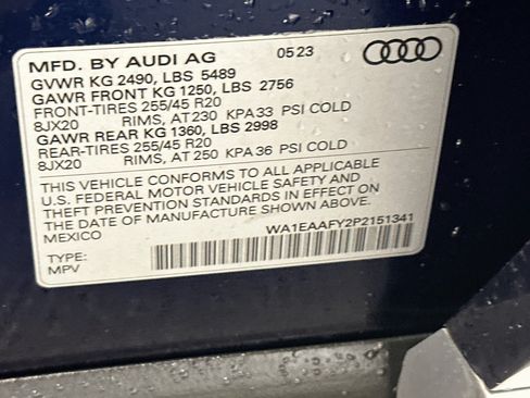 Used 2023 Audi Q5 2.0T Premium Plus w/ Premium Plus Package AWD/4WD image 12