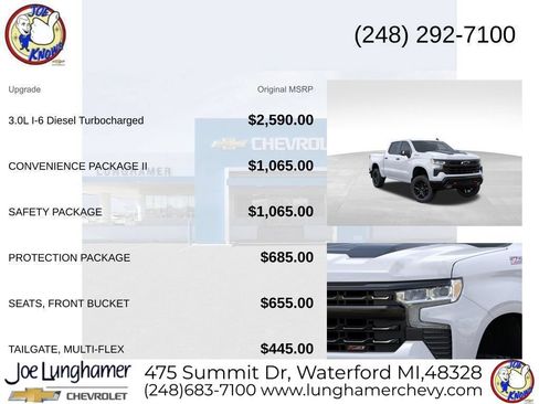 New 2026 Chevrolet Silverado 1500 LT Trail Boss w/ Safety Package AWD/4WD image 18
