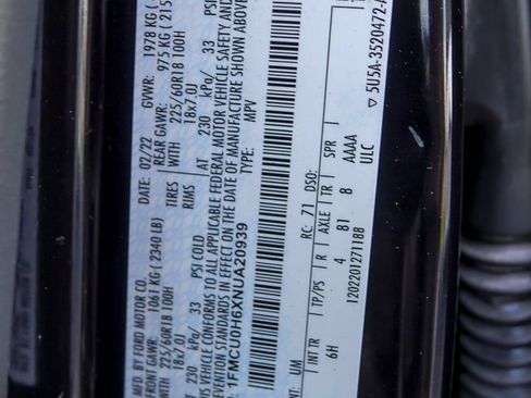Used 2022 Ford Escape SEL FWD image 26