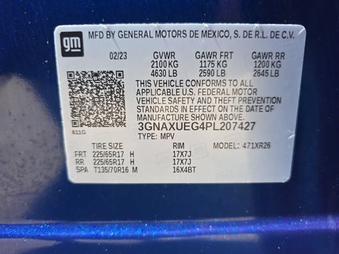 Certified 2023 Chevrolet Equinox LT AWD/4WD image 36