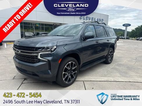 Used 2021 Chevrolet Tahoe RST w/ Luxury Package AWD/4WD image 1