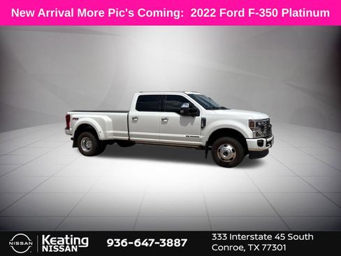 Used 2022 Ford F350 Platinum w/ FX4 Off-Road Package AWD/4WD image 1
