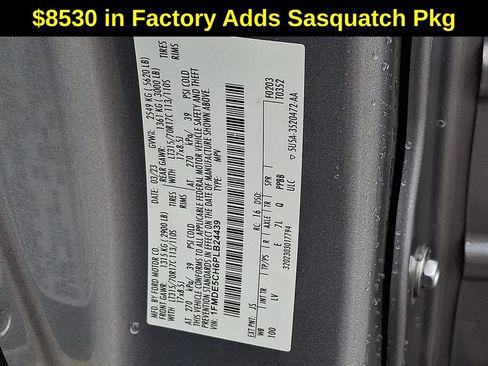 Used 2023 Ford Bronco 2-Door w/ Sasquatch Package AWD/4WD image 30