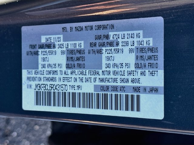 Certified 2024 MAZDA CX-5 Carbon Edition AWD/4WD image 29