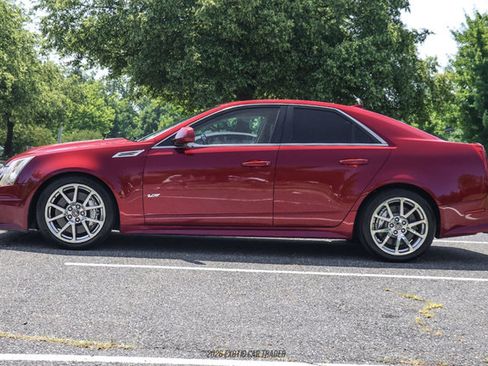 Used 2010 Cadillac CTS V w/ Wood Trim Package RWD image 3