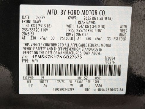 Certified 2022 Ford Explorer ST-Line image 19