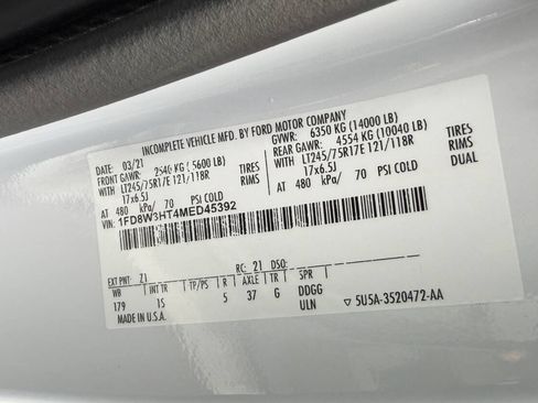 Used 2021 Ford F350 XL w/ Power Equipment Group image 28