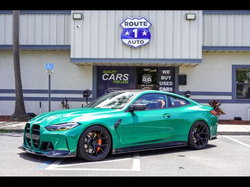 Used 2022 BMW M4 Competition w/ Executive Package RWD image 1