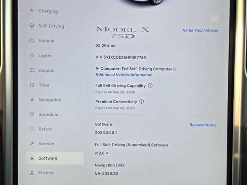 Used 2017 Tesla Model X 75D AWD/4WD image 14