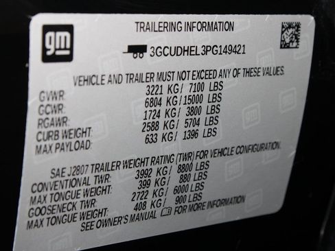 Used 2023 Chevrolet Silverado 1500 ZR2 w/ Technology Package image 83