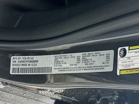 New 2025 RAM 1500 Big Horn RWD image 19