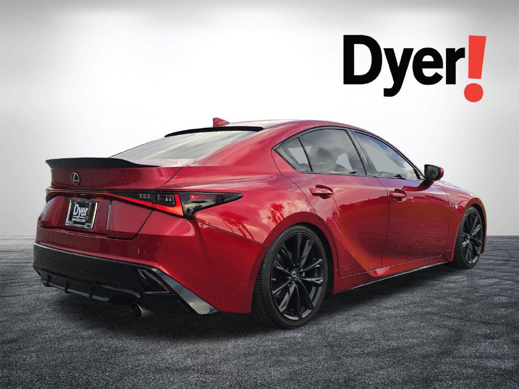 Used 2021 Lexus IS 350 F Sport RWD image 4