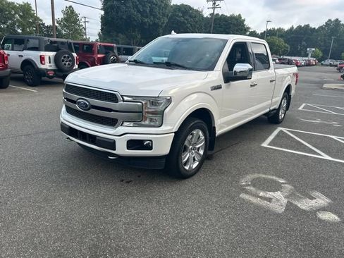 Used 2018 Ford F150 Platinum w/ Technology Package AWD/4WD image 3