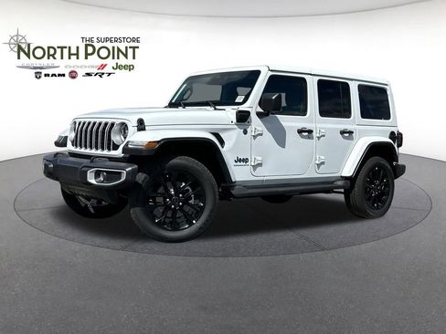 Used 2025 Jeep Wrangler Sahara 4xe image 1