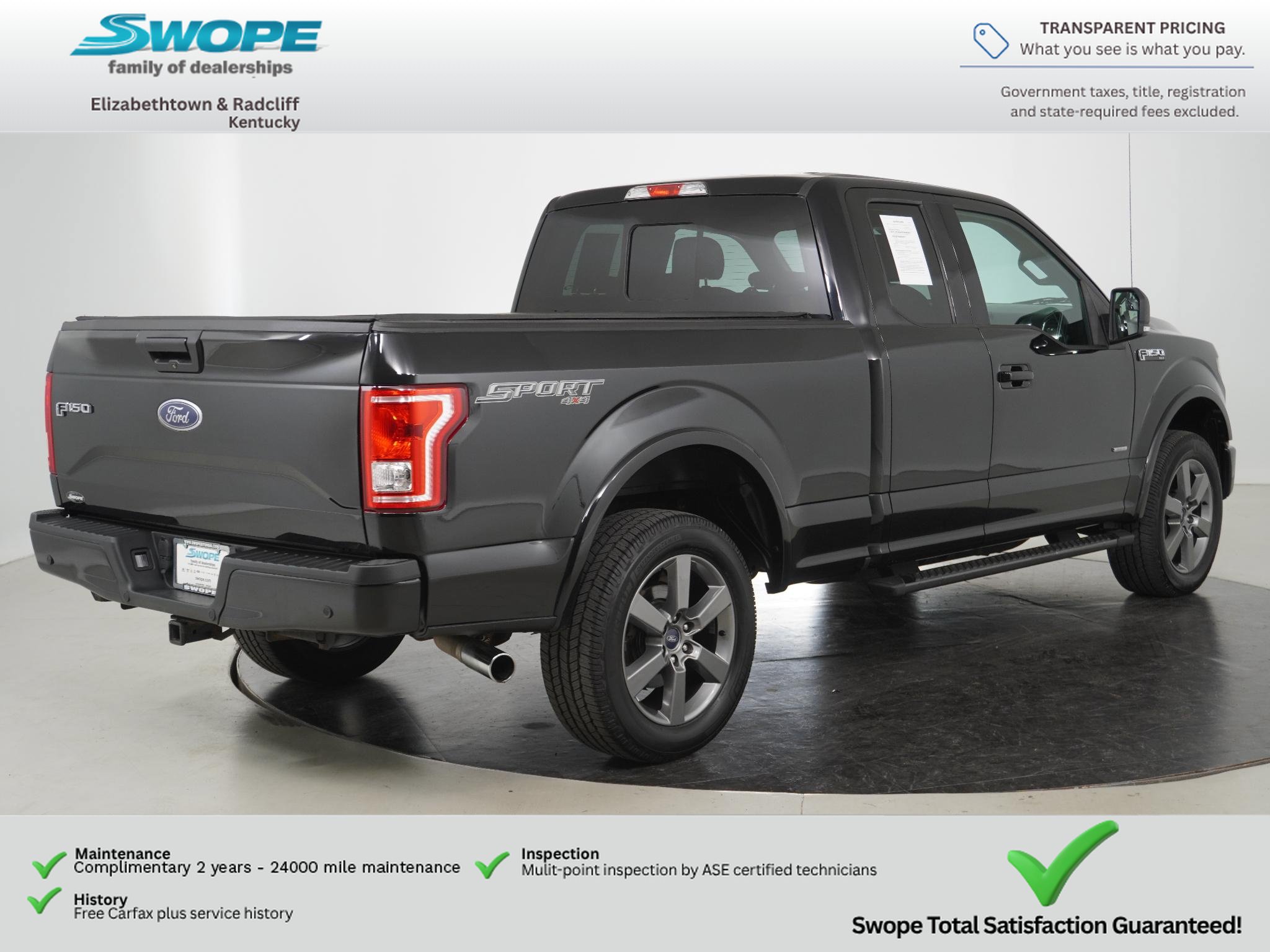 Used 2017 Ford F150 XLT w/ Equipment Group 302A Luxury AWD/4WD image 3
