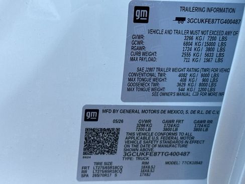 New 2026 Chevrolet Silverado 1500 LT Trail Boss w/ LT Trail Boss Premium Package AWD/4WD image 28