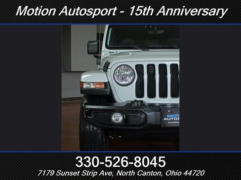 Used 2021 Jeep Wrangler Unlimited Sahara AWD/4WD image 5