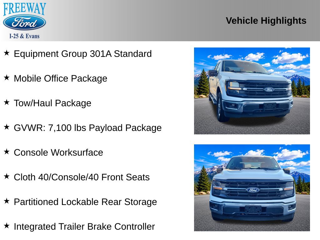 Used 2024 Ford F150 XLT w/ Mobile Office Package AWD/4WD image 4